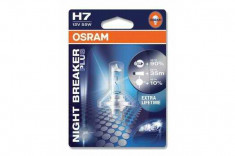 Set becuri H7 Night Breaker OSRAM foto