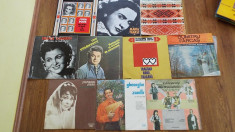 set discuri vinil muzica populara romaneasca foto