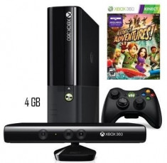 Consola Xbox 360 Bundle: 4GB Memory, Kinect &amp;amp; Kinect: Adventures foto