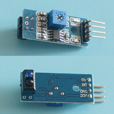 Senzor infrarosu pt urmarire linie (line tracking) Arduino foto