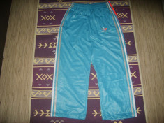 Pantalon sport Adidas,turcoaz,marime XXL foto