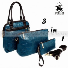 POLO 3 in 1 - geanta de dama din piele foto