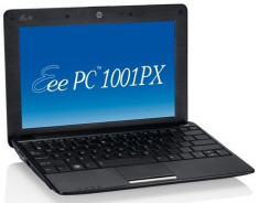 laptop netbook impecabil asus eeepc 1001px intel atom n450 dual core 1,67 hdd 160gb led 10,1 inch baterie minim 4 ore foto