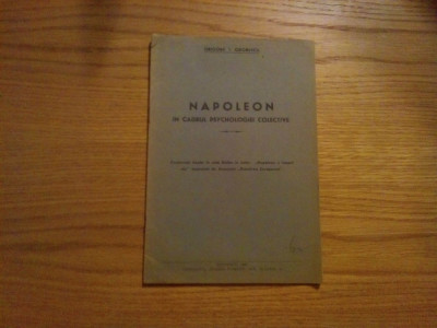 NAPOLEON In Cadrul Psychologiei Colective - Grigore I. Odobescu - 1942 foto