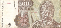 Romania 500 Lei 1991 Aprilie (894581) P-98 foto