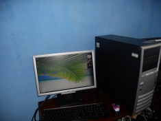 UNITATE HP COMPAQ LGA775 INTEL CORE 2 DUO 6600@2,4GHZ RAM 4GB DDR2 , HDD SATA2 500GB , DVD RW, SURSA HP SILENTIOASA ,VIDEO ON BOARD foto