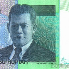 INDONEZIA █ bancnota █ 20000 Rupiah █ 2009 █ P-144f █ UNC █ necirculata