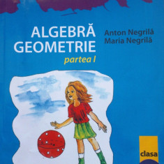 MATE 2000 ALGEBRA GEOMETRIE Clasa a VIII-a, partea I - Anton Negrila, Maria Negrila