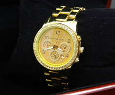 Ceas Michael Kors Gold- TRANSPORT GRATUIT + Cutie inclusa foto