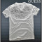 ===== Tricou GUESS anchior,alb- Marimi M,L,XL - Model 15 - Livrare GRATIS in orice localitate din tara =====