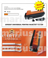 Aparat pentru injectat tutun in tuburi tigari - CARTEL UNIVERSAL foto