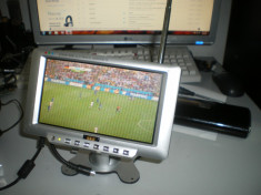TV LCD WIDE 7 INCI IEKEI KTF-A7 CU SENZOR DE MISCARE ( RASUCIRE ) CU INTRARE AV foto