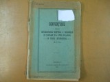 Conventie intrebuintarea vagoanelor de persoane in trafic international CFR 1925