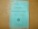 Regulament pentru supravegherea targurilor, oboarelor, balciurilor Buc 1914