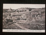 Jerusalem,valea lui Iosif.Carte postala din 1910,necirculata., Israel, Fotografie