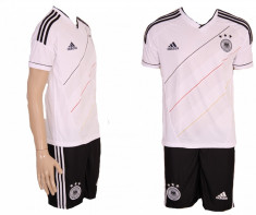 ECHIPAMENT ADIDAS GERMANIA NATIONALA GERMANIEI SORT + TRICOU foto