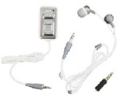 Handsfree Nokia HS-44 + adaptoare AD-44 si AD-53 alb pentru Nokia 5700 XM, 6110 N, 6120c, 6290, E51, E90, N76, N81, N81 8GB, N95, N95 8GB foto