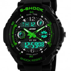 CEAS SPORT SKMEI S - SHOCK SUBACVATIC FUNCTII MULTIPLE 5 CULORI ! CEASUL CELOR ACTIVI foto