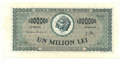 ROMANIA 1000000 LEI 1947 XF++ [10] foto