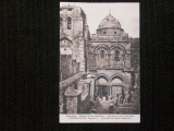 Jerusalem 1910.Fatada sf.Sepulcro.Carte postala necirculata., Israel, Printata