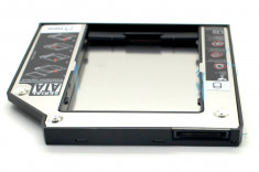 IBM T60,T61, Hard disk HDD caddy adaptor de la unitate optica la hard disk SATA .ARTICOL NOU !! foto