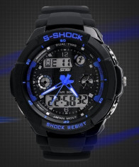 CEAS SPORT SKMEI S - SHOCK SUBACVATIC FUNCTII MULTIPLE 5 CULORI ! CEASUL CELOR ACTIVI foto