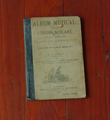 carte ---- Album Muzical - ( cantece celebre in epoca ) - Bucuresti 1905 - 96 pagini !!!! foto