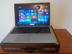 Laptop Asus X550DP-XX007D AMD Quad Core A8-5550M 2.10GHz, 4GB, HDD 500GB, AMD Radeon HD 8690M dedicat 2GB 15.6 garantie Emag ! foto