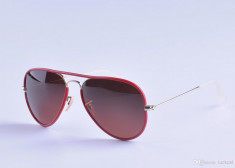 Ochelari RayBan aviator 3025JM Full Silicon foto