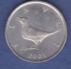 Croatia 1 kuna 2001 foto