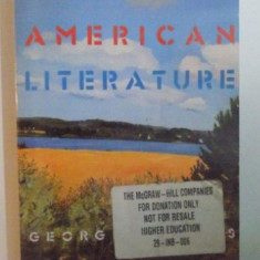 CONTEMPORARY AMERICAN LITERATURE ed. by G. si Barbara Perkins McGraw Hill 1988 hartie velina