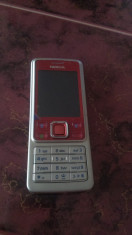 NOKIA 6300 ROSU RED foto