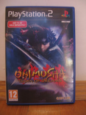 JOC PS2 ONIMUSHA DAWN OF DREAMS ORIGINAL PAL / STOC REAL / by DARK WADDER foto