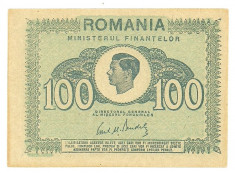 ROMANIA 100 LEI 1945 aUNC [16] foto