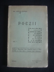 ING. NICOLAU ALFRED - POEZII {1931, cu autograful si dedicatia autorului} foto