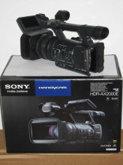 Sony HDR AX2000, Garantie 3 Ani, Factura, Livrare din stoc foto