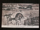 Nazaret 1910.Fantana Sf.Fecioare Maria.Carte postala necirculata.