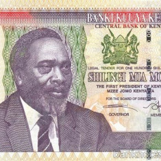 KENYA █ bancnota █ 100 Shillings █ 2006 █ P-48r REPLACEMENT ZZ █ UNC necirculata