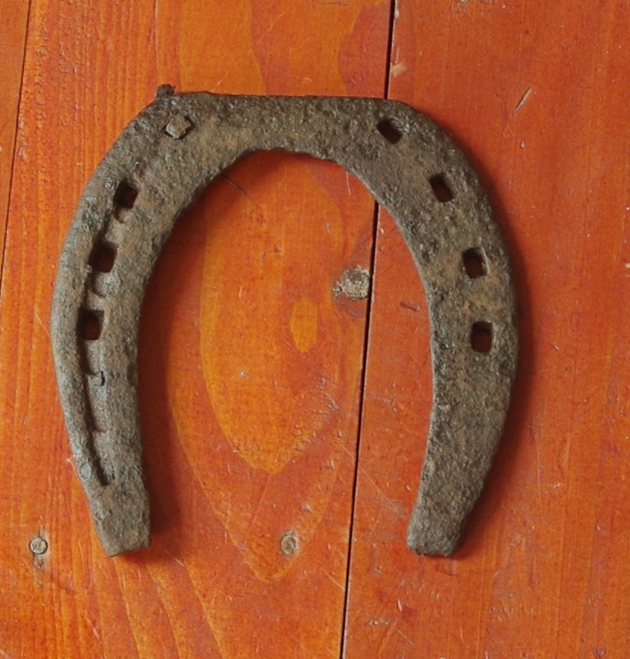 Potcoava veche de cal pentru noroc - decor potrivit pentru casa ...