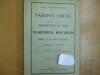 C. F. R. Tariful local pt. transportul marfurilor de mare si mica iuteala 1909, Alta editura