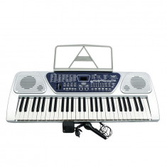 KEYBOARD/ORGA ELECTRONICA PROFESIONALA CU 54 TASTE SI MP3 PLAYER STICK USB,AFISAJ LCD. foto