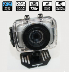 CAMERA FOTO/VIDEO WATERPROOF PT.FILMARI IN APA,PE BICICLETA,MOTOR,IN CONDITII EXTREME. foto