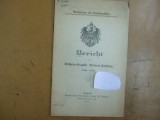 Bericht der Wilhelm - Auguste Viktoria - Stiftung 1908 - 1909 Bukarest 1909