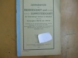 Jahresbericht der Bruderschaft und Schwesterschaft der Siebenburger... 1909