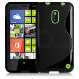 Husa Nokia Lumia 620 + stylus + casti, Gel TPU