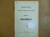 Statutele societatii cooperative de economie si avansuri Bucuresti 1909, Alta editura