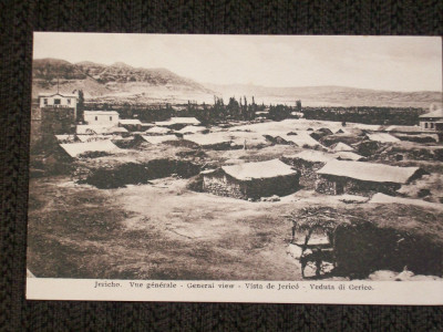 Pamantul sfant la 1910.Gerico,vedere generala.Necirculata. foto