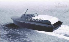 BARCA PESCUIT MOMIT NADIT PLANTAT TELECOMANDATA JABO 2 MOTOARE barca cu sonar foto