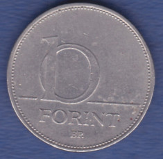 Ungaria 10 forint 1995 foto