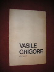 Vasile Grigore - DESENE (mapa format mare cu 12 desene) foto